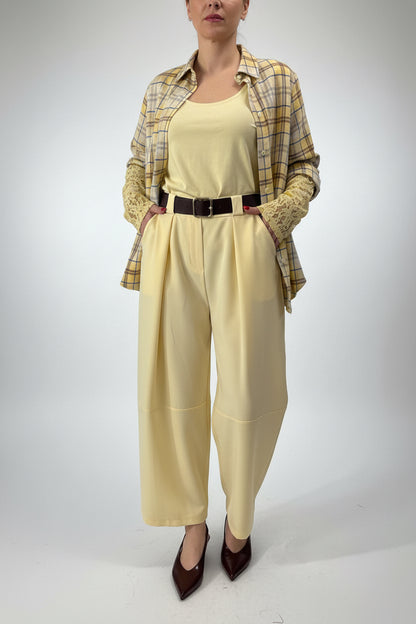 Pantalone Balloon con cintura