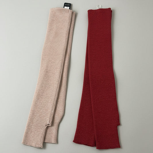 Manicotti in viscosa e lana