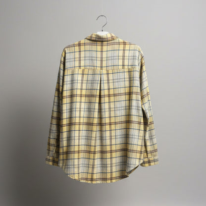 Camicia a scacchi in flanella