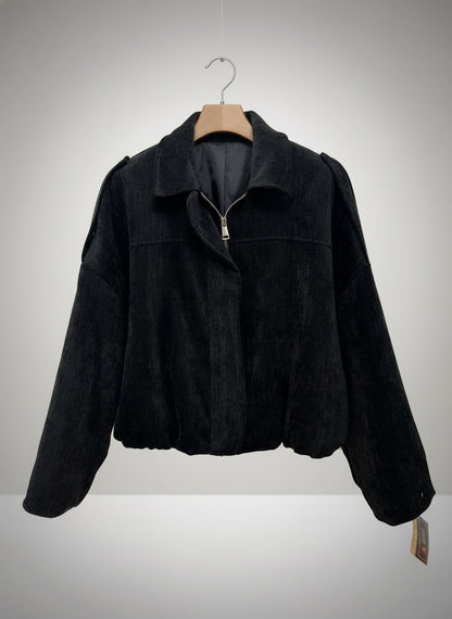 Giubbotto in velluto modello Zara