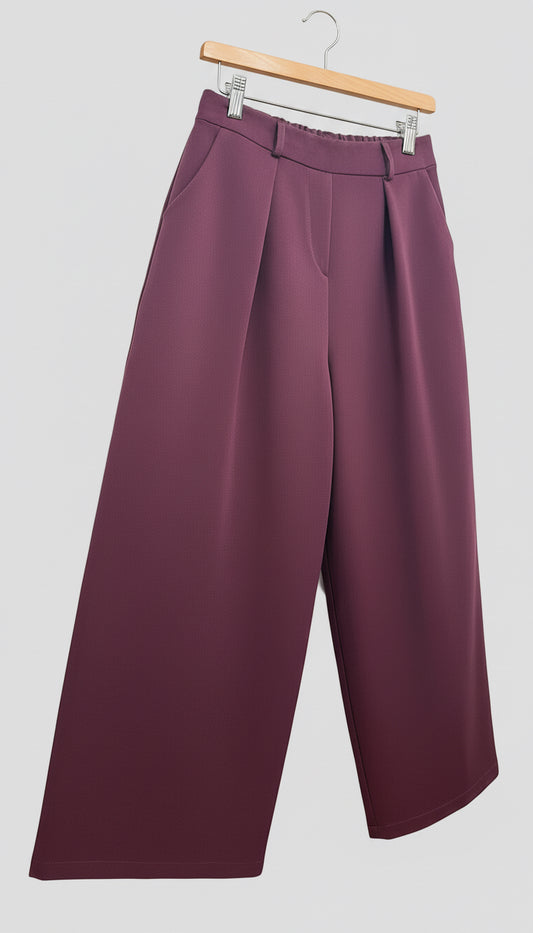 Pantalone balloon in punto milano