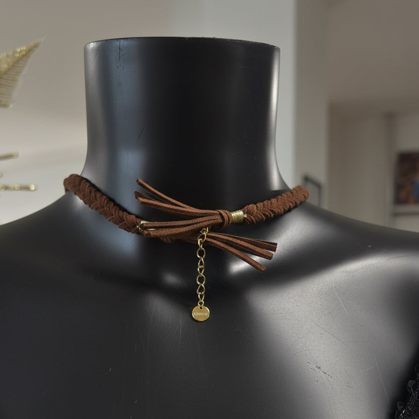 Collana portafortuna eco renna