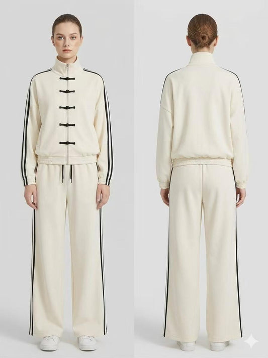 Completo Tuta in cotone garzato