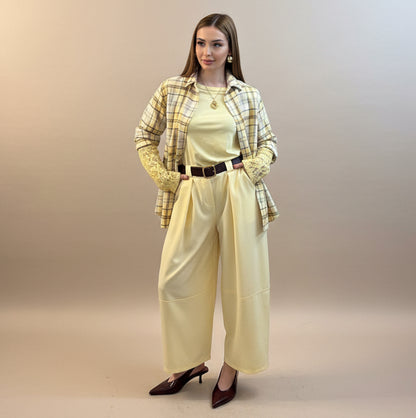 Pantalone Balloon con cintura