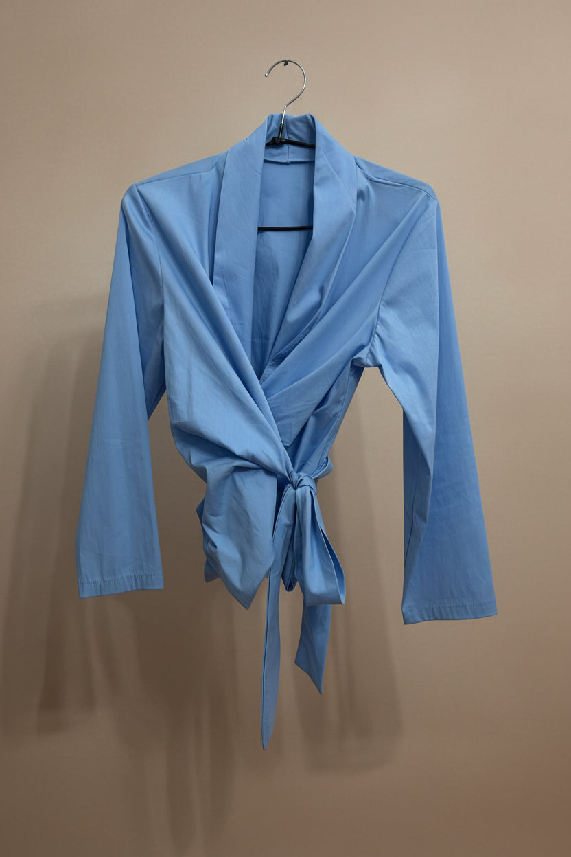 Camicia con fiocco