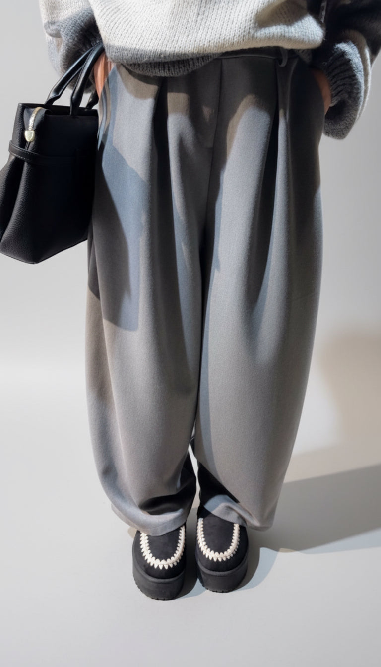 Pantalone balloon in punto milano