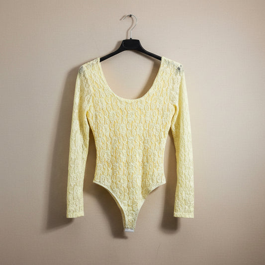 Body in pizzo elasticizzato