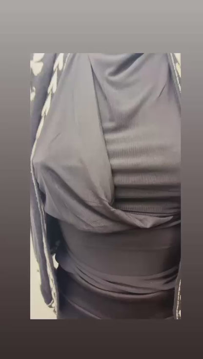 Maglia in tulle elasticizzata