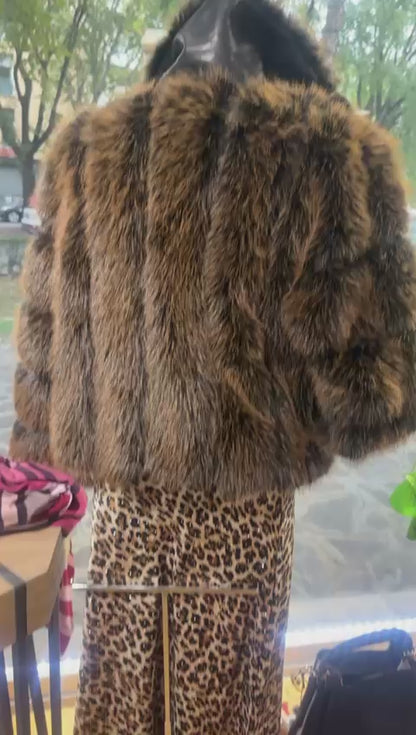 Eco Pelliccia foderata modello Zara